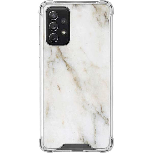 Ivory Taupe Galaxy A72 5G Clear Case