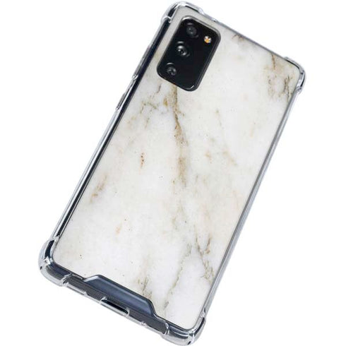 Ivory Taupe Galaxy S20 FE Clear Case
