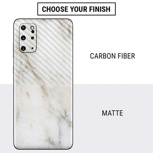 Ivory Taupe Galaxy S20 Plus Skin