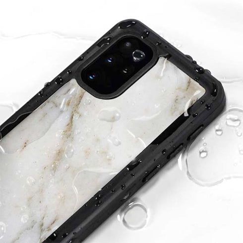Ivory Taupe Galaxy S20 Plus Waterproof Case