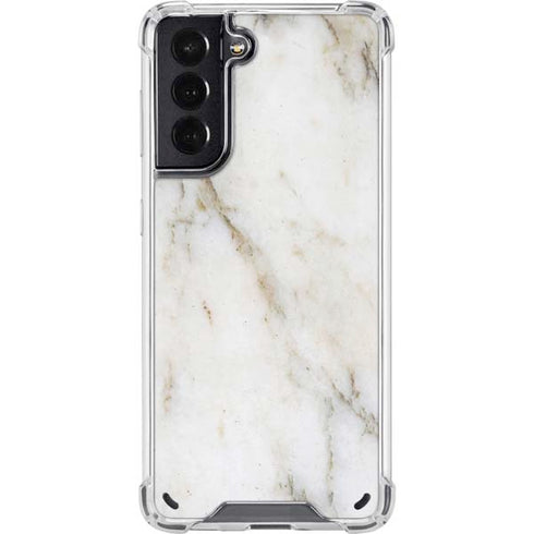 Ivory Taupe Galaxy S21 5G Clear Case