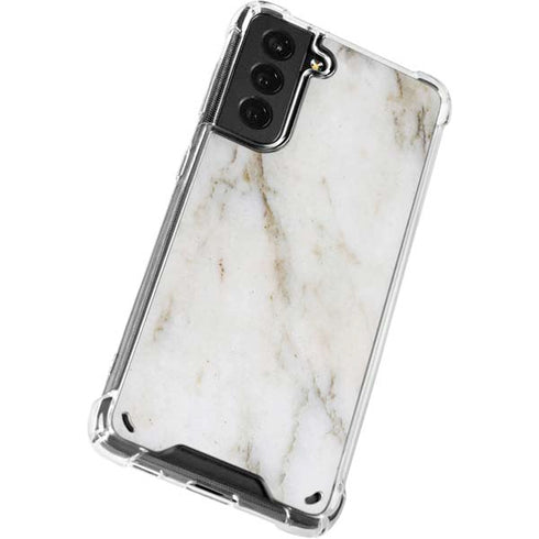 Ivory Taupe Galaxy S21 5G Clear Case