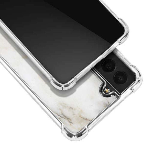 Ivory Taupe Galaxy S22 Clear Case