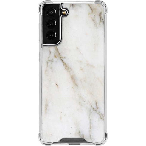 Ivory Taupe Galaxy S22 Plus Clear Case
