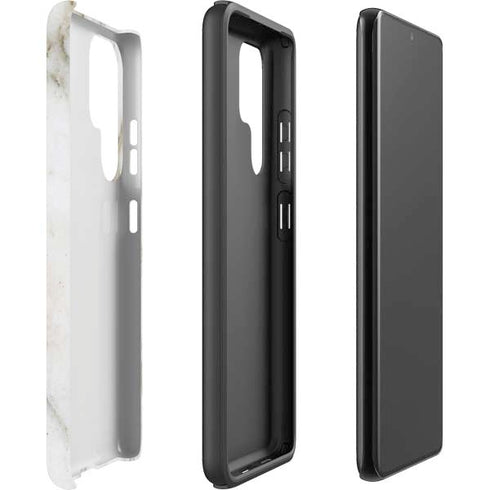 Ivory Taupe Galaxy S22 Ultra Pro Case