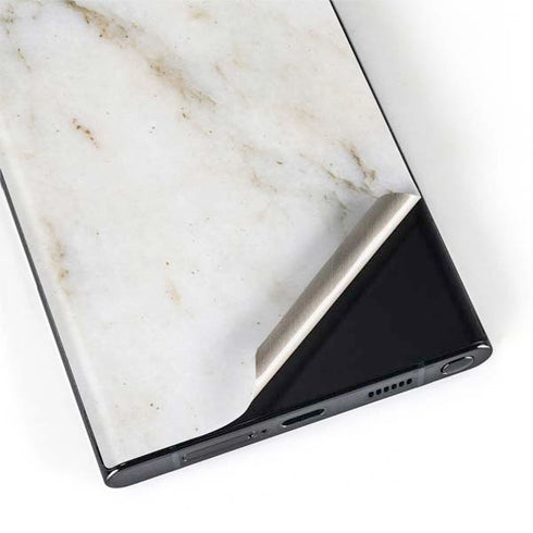 Ivory Taupe Galaxy S22 Ultra Skin