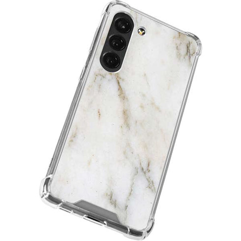 Ivory Taupe Galaxy S23 Clear Case
