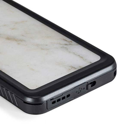 Ivory Taupe Galaxy S23 Plus Waterproof Case