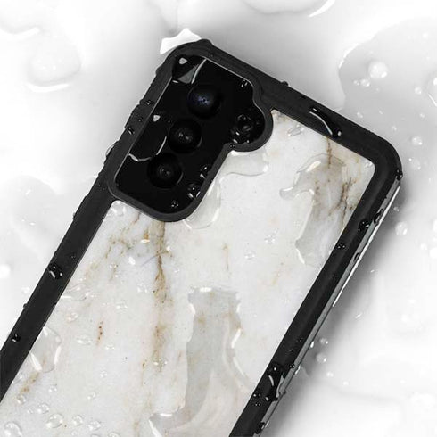 Ivory Taupe Galaxy S23 Waterproof Case