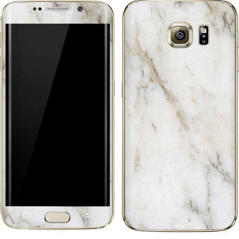 Ivory Taupe Galaxy S7 Edge Skin
