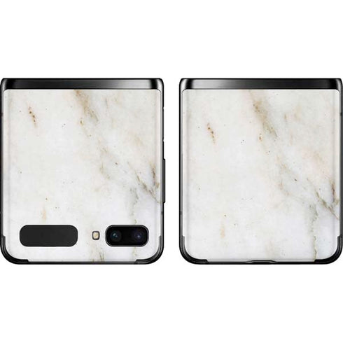 Ivory Taupe Galaxy Z Flip Skin
