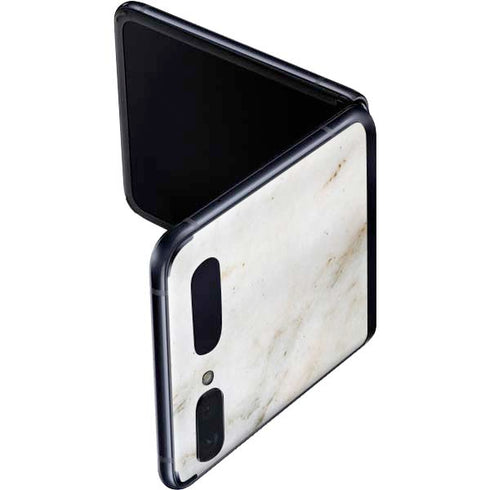 Ivory Taupe Galaxy Z Flip Skin