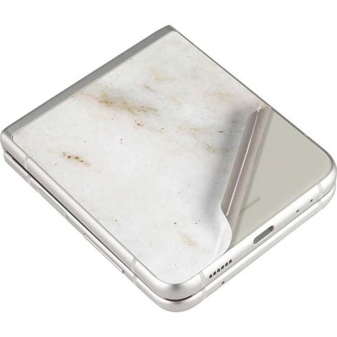Ivory Taupe Galaxy Z Flip3 5G Skin