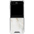 Ivory Taupe Galaxy Z Flip5 5G Clear Case