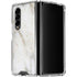 Ivory Taupe Galaxy Z Fold4 5G Clear Case
