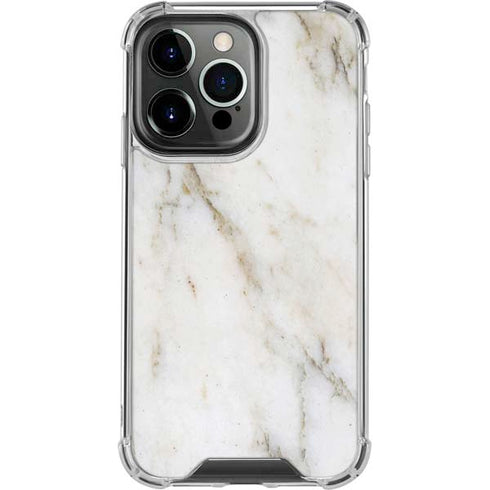 Ivory Taupe iPhone 13 Pro Clear Case