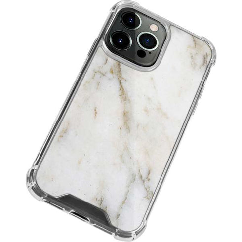 Ivory Taupe iPhone 13 Pro Clear Case