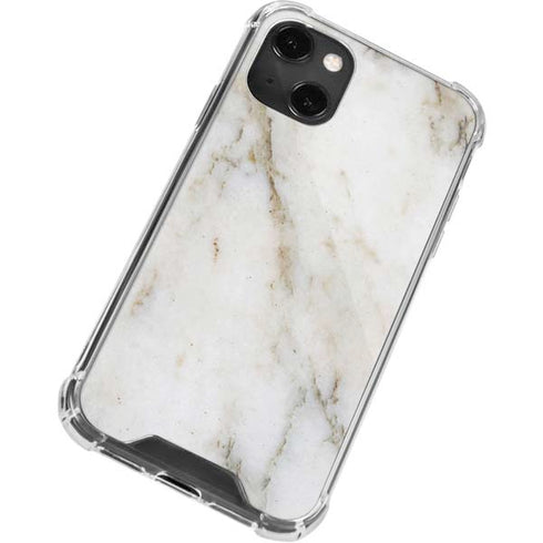 Ivory Taupe iPhone 14 Plus Clear Case