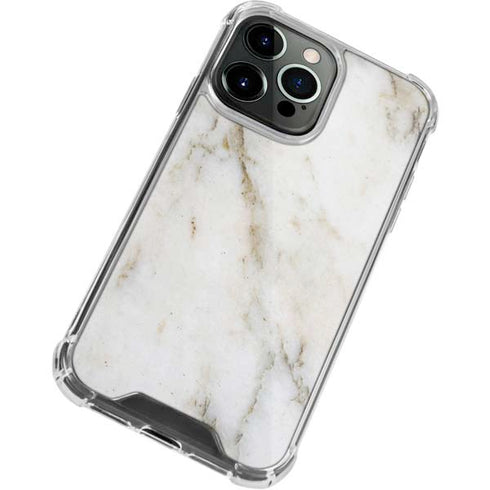 Ivory Taupe iPhone 14 Pro Clear Case