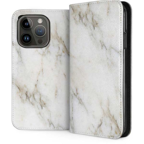 Ivory Taupe iPhone 14 Pro Folio Case