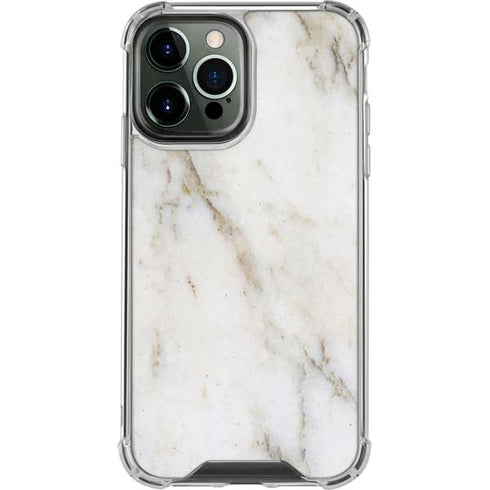 Ivory Taupe iPhone 14 Pro Max Clear Case