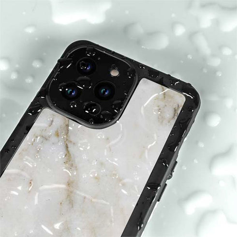 Ivory Taupe iPhone 14 Pro Max Waterproof Case