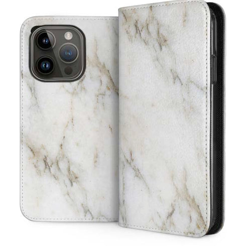 Ivory Taupe iPhone 15 Pro Folio Case