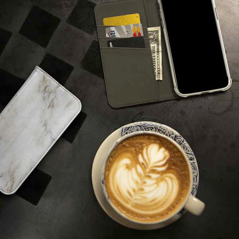 Ivory Taupe iPhone 15 Pro Folio Case