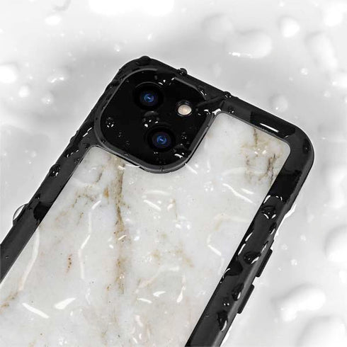 Ivory Taupe iPhone 15 Waterproof Case