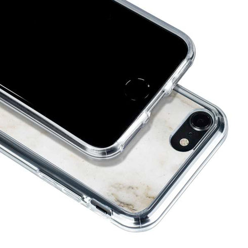 Ivory Taupe iPhone SE (2nd & 3rd Gen) Clear Case