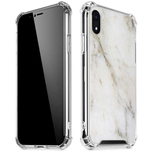 Ivory Taupe iPhone XR Clear Case