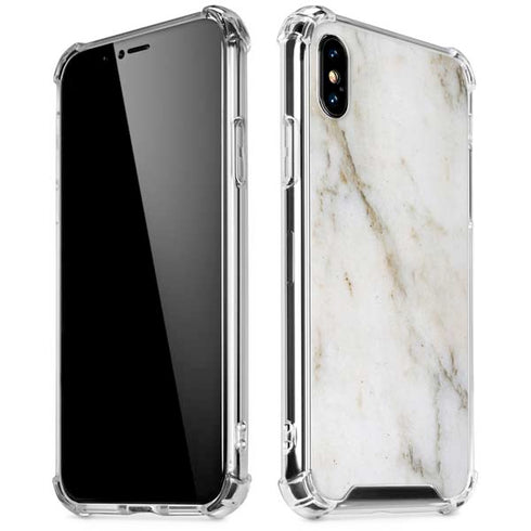 Ivory Taupe iPhone XS Max Clear Case