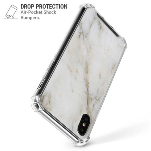 Ivory Taupe iPhone XS Max Clear Case