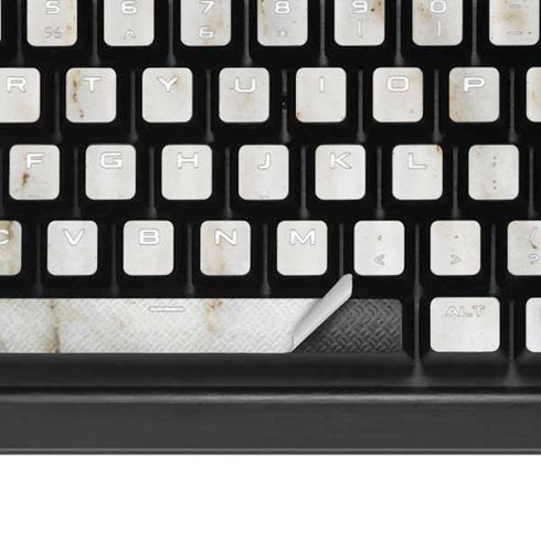 Ivory Taupe K95 RGB PLATINUM Mechanical Gaming Keyboard Skin