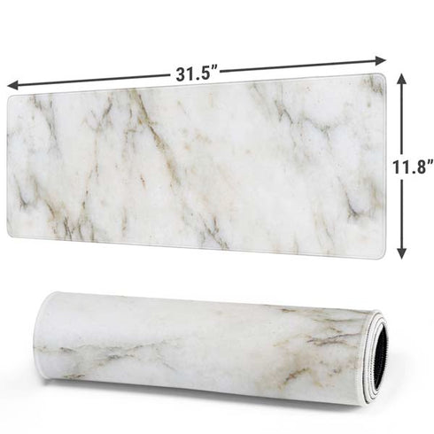 Ivory Taupe Gaming Mouse Pad