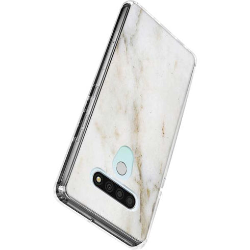 Ivory Taupe LG Stylo 6 Clear Case