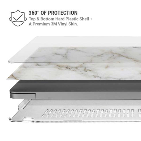 Ivory Taupe MacBook Pro 16in (2021-25) Case plus Skin