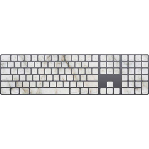 Ivory Taupe Magic Keyboard with Numeric Keypad Skin