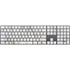 Ivory Taupe Magic Keyboard with Numeric Keypad Skin