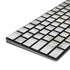 Ivory Taupe Magic Keyboard with Numeric Keypad Skin