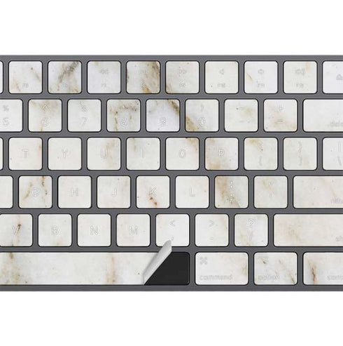 Ivory Taupe Magic Keyboard with Numeric Keypad Skin