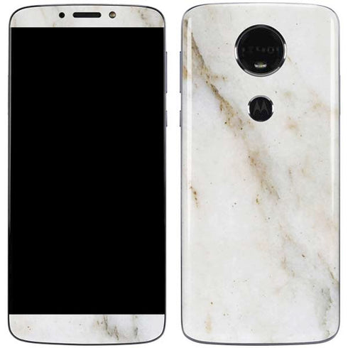Ivory Taupe Moto E5 Plus Skin