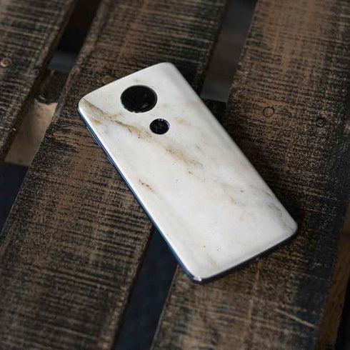 Ivory Taupe Moto E5 Plus Skin