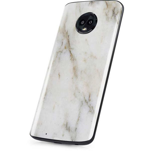 Ivory Taupe Moto G6 Skin