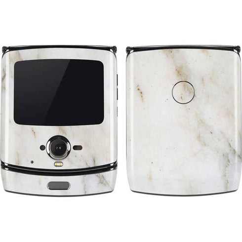 Ivory Taupe Motorola RAZR Skin