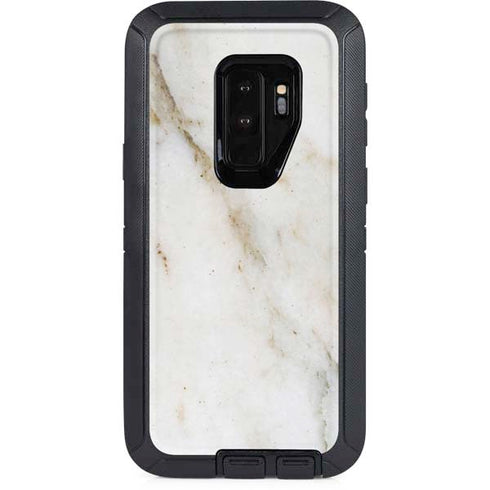 Ivory Taupe Otterbox Defender Galaxy Skin