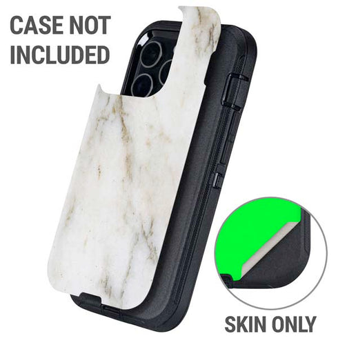 Ivory Taupe Otterbox Defender iPhone Skin