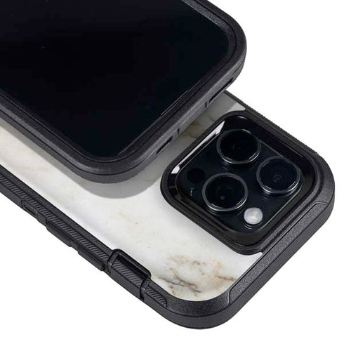 Ivory Taupe Otterbox Defender iPhone Skin