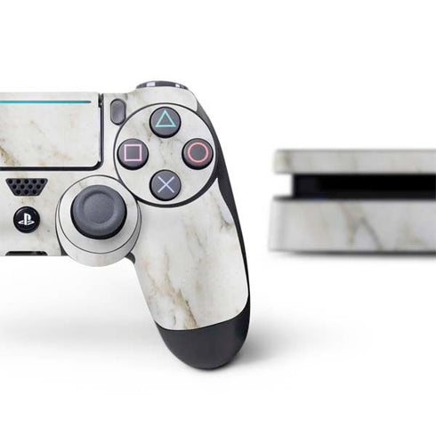 Ivory Taupe PS4 Slim Bundle Skin