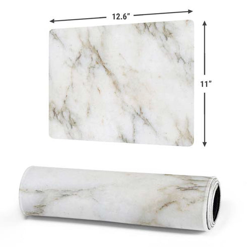 Ivory Taupe Gaming Mouse Pad